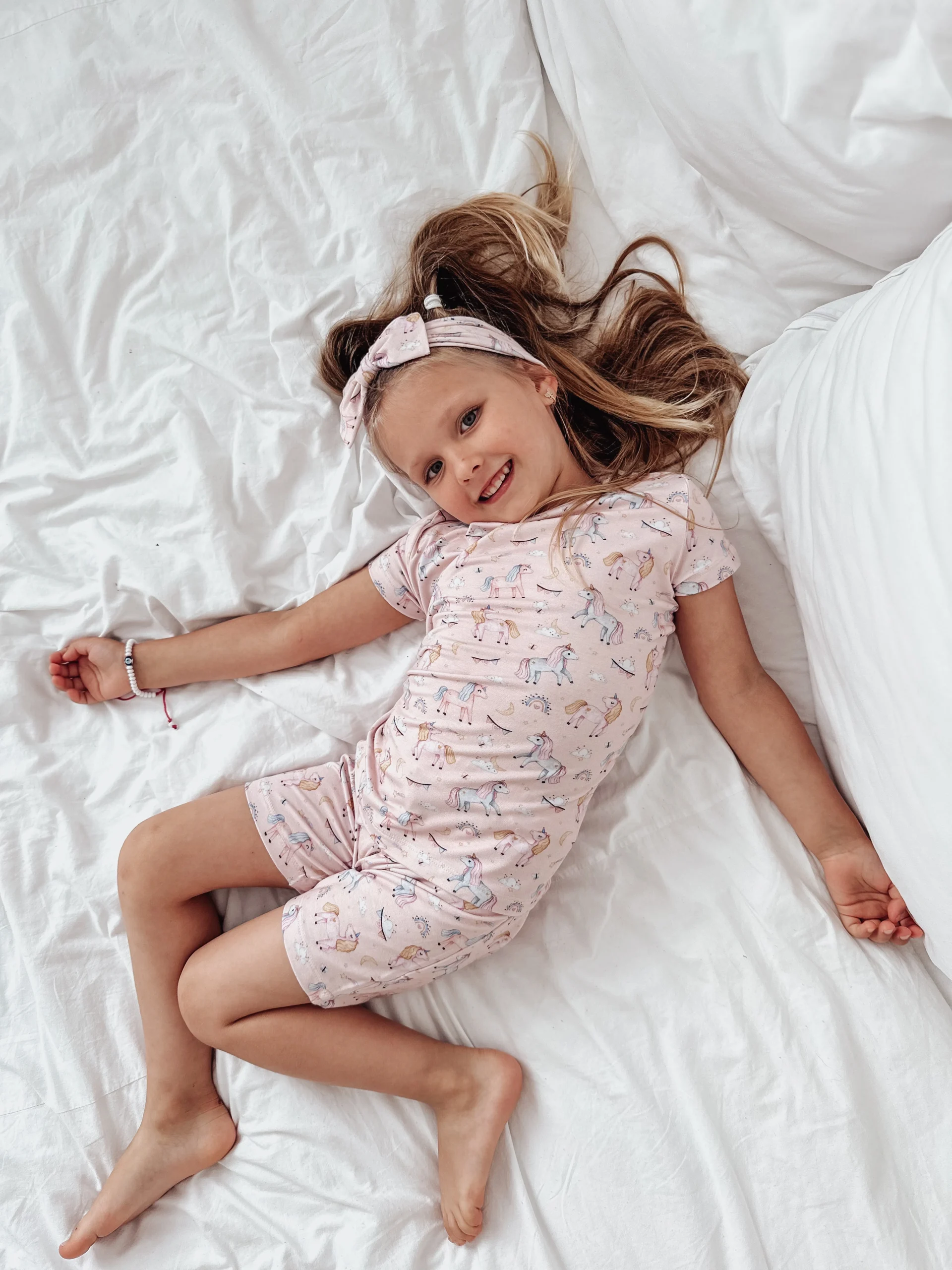 Piżamka dwuczęściowa - kraina jednorożców