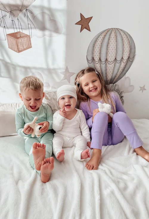 Piżamka dwuczęściowa - jednolity kolor (wybór)