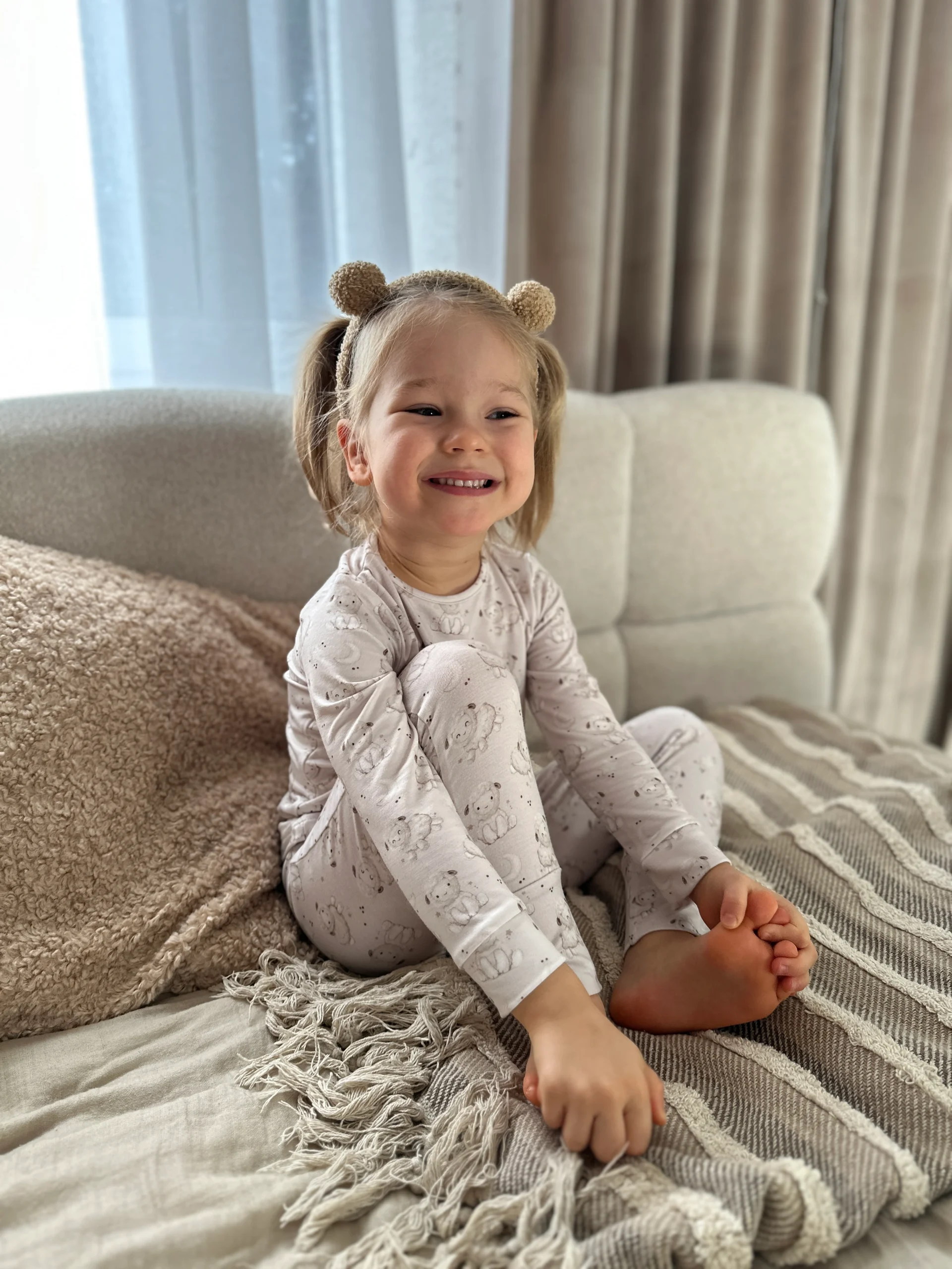 Piżamka dwuczęściowa - owieczkowe sny